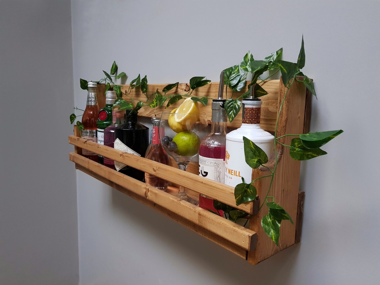 Medium Bottle Display Shelf Our Home To Yours